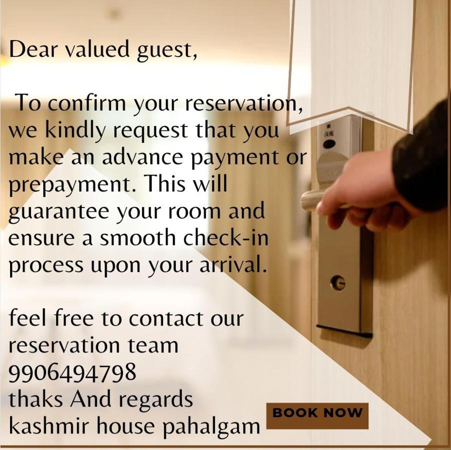 Kashmir House Pahalgam Hotel Luaran gambar